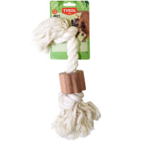 Tyrol Hundleksak Repknut Bomull 32 cm