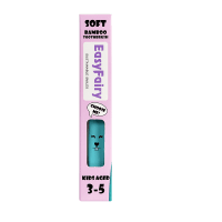 EasyFairy Bambutandborste 3-5 år Turquoise
