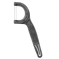 The Eco Gang Floss Picks Charcoal 50 st