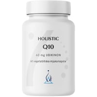 Holistic Q10 Coenzyme 60 mg 60 vegetabiliska kapslar