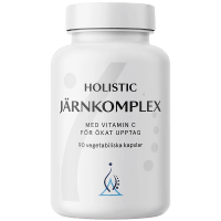 Holistic Järnkomplex 25 mg 90 kapslar