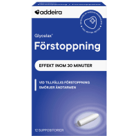 Addeira Glycelax Förstoppning 12 st suppositorium