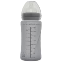 Everyday Baby Nappflaska Glas Healthy + Quiet Grey 240 ml