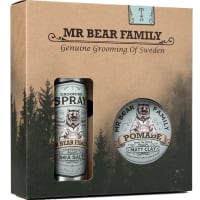 Mr Bear Family Kit - Spray & Pomade Springwood 200 + 100 ml