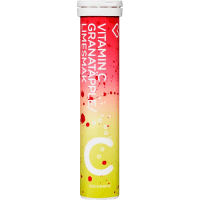 Hjärtats Vitamin C Granatäpple/Lime 20 brustabletter