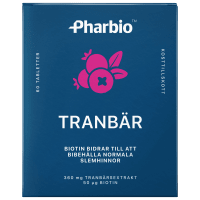 Pharbio Tranbär 60 st