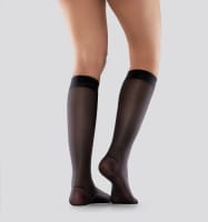 Mabs Nylon Knee Black 1 par L