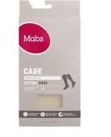 Mabs Care Knee Natur 1 par 7 Svart