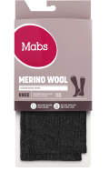 Mabs Wool Knee Black 1 par S