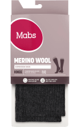 Mabs Wool Knee Black 1 par XL