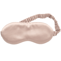 Lenoites Mulberry Sleep Mask with Pouch Pink