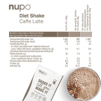 Nupo Diet Shake Caffe Latte 12 portioner