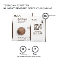 Nupo Diet Shake Chocolate 12 portioner