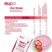 Nupo Diet Shake Strawberry 12 portioner