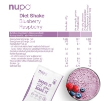 Nupo Diet Shake Blueberry Raspberry 12 portioner