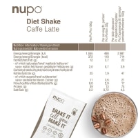 Nupo Diet Shake Value Pack Caffe Latte 30 port.