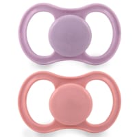 Esska HAPPY Silikon 4-36 månader 2-pack Lila/Rosa