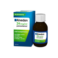 Alvedon Oral suspension 24mg/ml Flaska, 100ml
