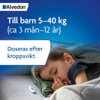 Alvedon Oral suspension 24mg/ml Flaska, 100ml