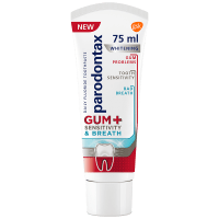 Parodontax Gum+Sensitivity & Breath Whitening Tandkräm 75ml