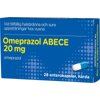 ABECE Omeprazol 20 mg 28 kapslar