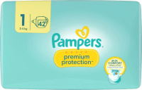 Pampers Premium Protection S1 2-5 kg 42 st