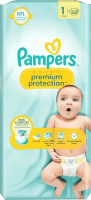 Pampers Premium Protection S1 2-5 kg 42 st