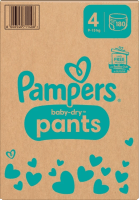 Pampers Baby-Dry stl 4 9-15 kg 180 st