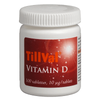 TillVal Vitamin-D 100 Tabletter