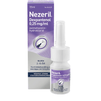 Nezeril Dexpantenol Nässpray, lösning 0,25mg/ml, 7,5ml