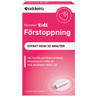 Addeira Glycelax Kids Förstoppning 12 st suppositorium