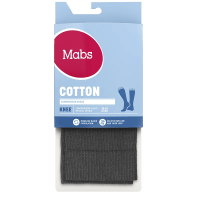 Mabs Cotton Knee Grey M