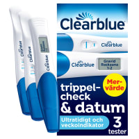 Clearblue Graviditetstest Triple Check 3-pack