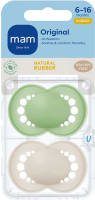 MAM Original Natural Rubber Neutral 6-16 mån