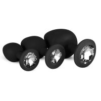 EasyToys Diamond Butt Plug Set 3 st