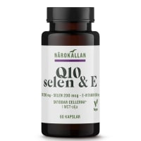 Närokällan Q10 200 E1mg + Selen & E 60 kapslar