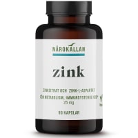 Närokällan Zink 25 mg 90 kapslar