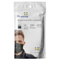 Provita Medical Munskydd IIR 10 st Svart