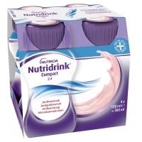 Nutridrink Compact drickfärdigt Jordgubb 4x125ml