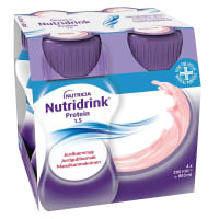 Nutridrink Protein Jordgubb 4x200 ml