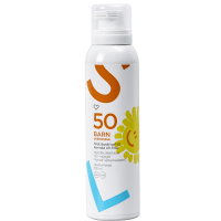 Hjärtats Solmousse Barn Oparfymerad SPF50 150 ml