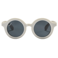 Haga Eyewear Solglasögon Dots Beige Grey lens