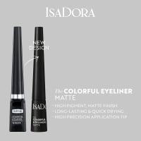 IsaDora Colorful Eyeliner 2,5 ml  10 Black