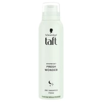 Schwarzkopf Taft Dry Shampoo Foam Overnight Fresh Wonder Hairstyling with Caring 150 ml