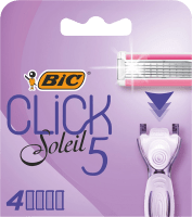 BIC Soleil Click 5 rakbladsrefill 4 st