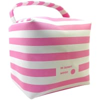 IN SUNNY MOOD Sunny Square Cosmetic Stripe Pink