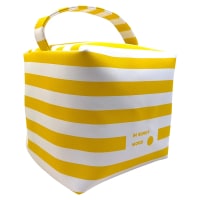 IN SUNNY MOOD Sunny Square Cosmetic Stripe Yellow