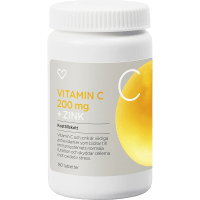 Hjärtats Vitamin C + Zink Tablett 180 st