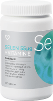 Hjärtats Selen + Vitamin E Tablett 100 st