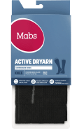 Mabs Comp Active Dryarn Knee Black M
